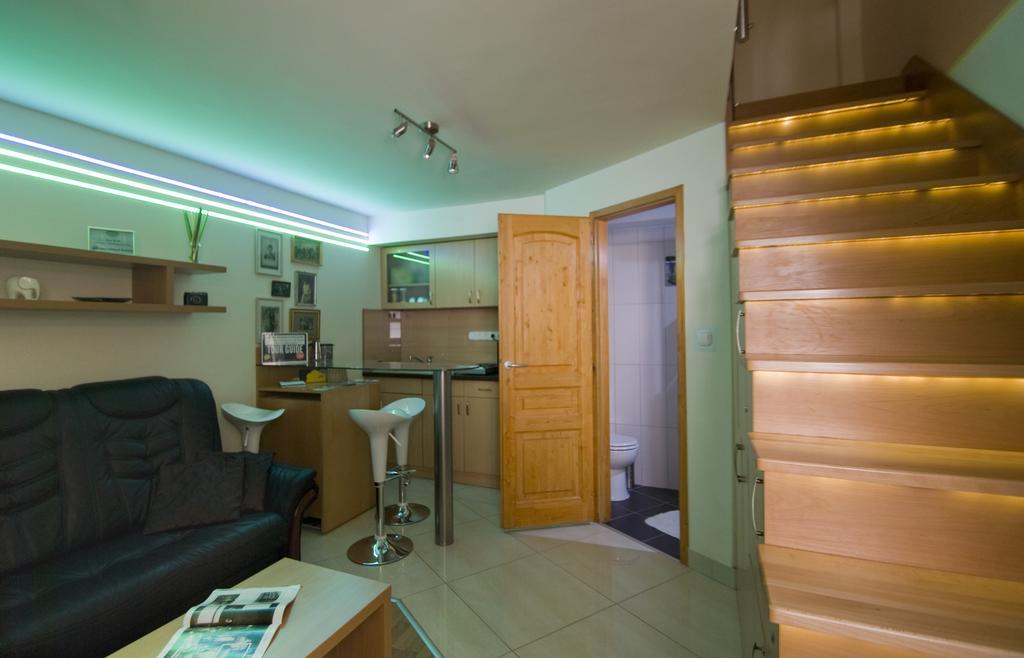 Central Budapest Apartment Rum bild